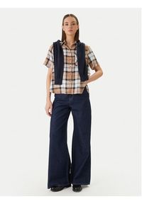 Barbour Koszula Fern LSH1744BR37 Beżowy Regular Fit. Kolor: beżowy. Materiał: syntetyk #5