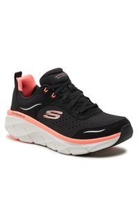 skechers - Skechers Sneakersy D'Lux Walker 2.0-Daisy Doll 150093/BKCL Czarny. Kolor: czarny