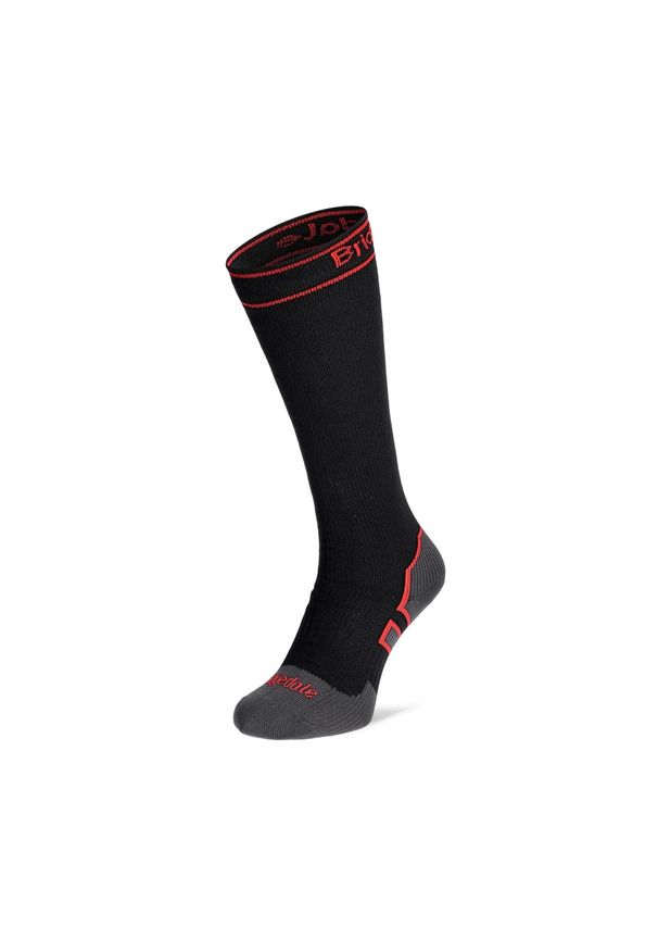 BRIDGEDALE - Skarpety wodoszczelne Bridgedale StormSock Heavy Knee. Kolor: czerwony, wielokolorowy, czarny. Sport: outdoor