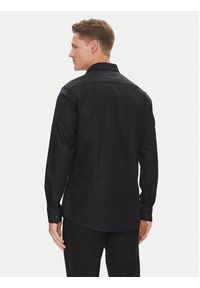 Hugo - HUGO Koszula Kenno 50544934 Czarny Slim Fit. Kolor: czarny. Materiał: bawełna #3