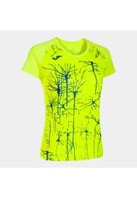 Koszulka do biegania damska Joma Elite IX. Kolor: wielokolorowy, niebieski, żółty. Sport: bieganie #1