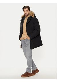 Timberland Parka Scar Ridge TB0A22W2 Czarny Regular Fit. Kolor: czarny. Materiał: bawełna #5