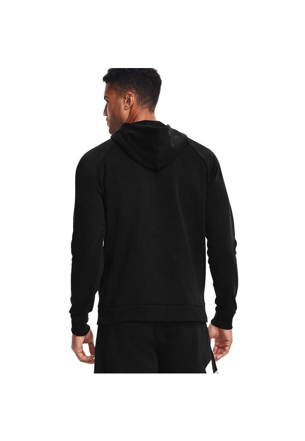 Under Armour - Męska Bluza Polarowa Rival. Kolor: czarny. Materiał: polar