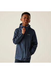 Regatta - Kurtka trekkingowa dziecięca Pack It Jacket III kieszonkowa. Kolor: niebieski. Materiał: poliamid. Styl: sportowy. Sport: turystyka piesza #1