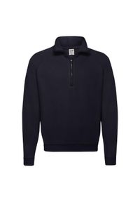 FRUIT OF THE LOOM - Klasyczna Bluza Rozpinana Dla Dorosłych Unisex. Kolor: niebieski