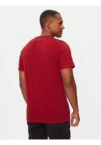 Tommy Jeans T-Shirt Linear Chest DM0DM18555 Czerwony Slim Fit. Kolor: czerwony. Materiał: bawełna #4