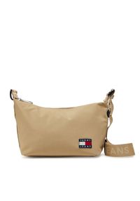Torebka Tommy Jeans. Kolor: beżowy
