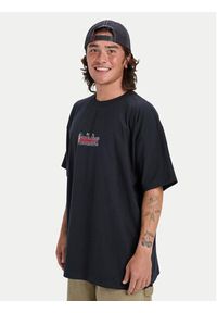 Quiksilver T-Shirt Mercury Double Up EQYZT08167 Czarny Regular Fit. Kolor: czarny. Materiał: bawełna #6