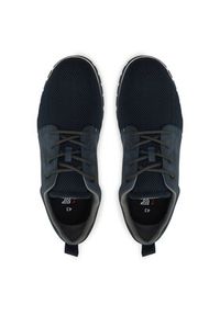 Bugatti Sneakersy 325-AFE02-6900 Granatowy. Kolor: niebieski. Materiał: materiał