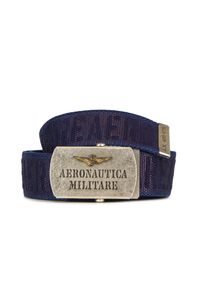 Aeronautica Militare - Pasek AERONAUTICA MILITARE. Materiał: bawełna, materiał, tkanina. Wzór: nadruk, moro. Styl: militarny, casual