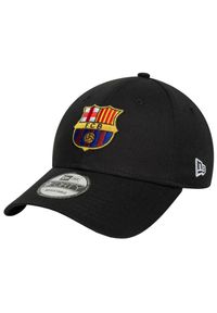 New Era - Czapka z daszkiem męska Core 9Forty FC Barcelona Cap. Kolor: czarny. Materiał: bawełna #1