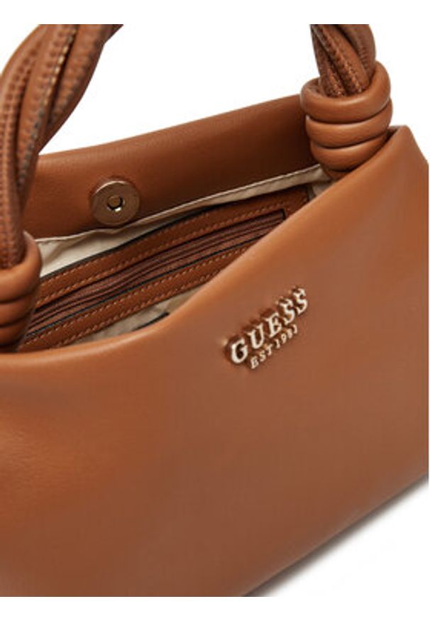 Guess Torebka HWNG84 76110 Brązowy. Kolor: brązowy. Materiał: skórzane