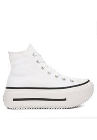 Converse Trampki Chuck Taylor All Star Lift Double Stack A12976C Biały. Kolor: biały. Materiał: materiał #1