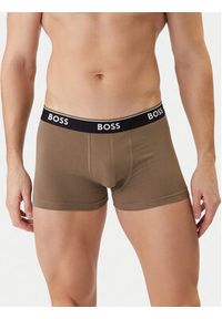 BOSS Komplet bokserek 50554443 Brązowy. Kolor: brązowy. Materiał: bawełna #3