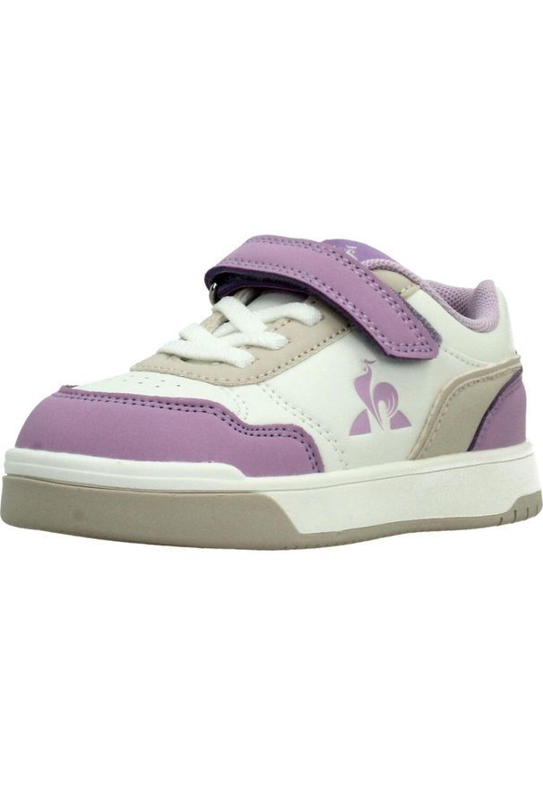 Le Coq Sportif - Kapcie LE COQ SPORTIF 2510468L Fioletowy. Okazja: na co dzień. Kolor: fioletowy. Materiał: syntetyk, tkanina