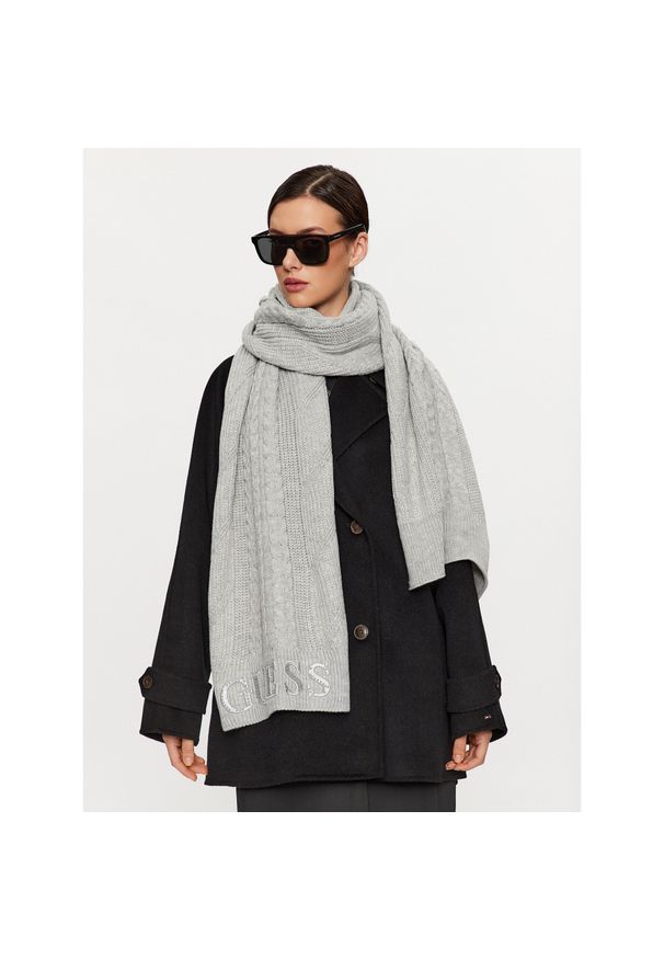 Szalik Guess W3BZ19 Z3360 H9C9. Kolor: szary. Materiał: syntetyk