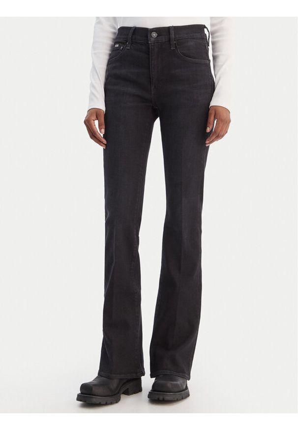 G-Star RAW - G-Star Raw Jeansy D21290-A634 Czarny Flare Fit. Kolor: czarny