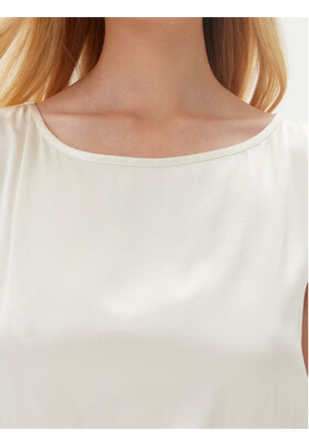 ViCOLO Sukienka wieczorowa TD0766 Écru Regular Fit. Materiał: wiskoza. Styl: wizytowy