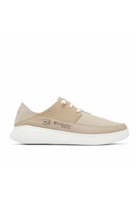 columbia - Buty do chodzenia męskie Columbia Boatside Relaxed Pfg. Zapięcie: bez zapięcia. Kolor: beżowy. Materiał: materiał. Szerokość cholewki: normalna. Sport: turystyka piesza