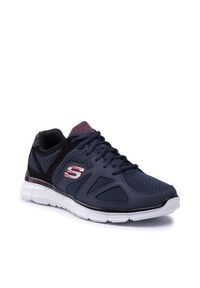 skechers - Skechers Sneakersy Flash Point 58350/NVBK Granatowy. Kolor: niebieski. Materiał: materiał #3