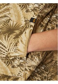 Alpha Industries Koszula Honolulu Safari 156139 Zielony Loose Fit. Kolor: zielony. Materiał: bawełna