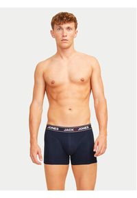 Jack & Jones - Jack&Jones Komplet 3 par bokserek John 12260059 Kolorowy. Materiał: bawełna. Wzór: kolorowy #4