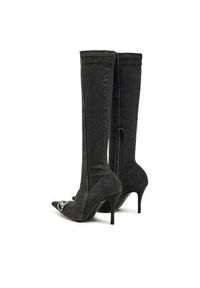 Diesel Kozaki D-Venus Kb D Y03366 P6901 T8013 Czarny. Kolor: czarny. Materiał: materiał #4