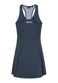 Head Sukienka tenisowa Spirit 814733 Granatowy Regular Fit. Kolor: niebieski. Materiał: syntetyk. Sport: tenis #5