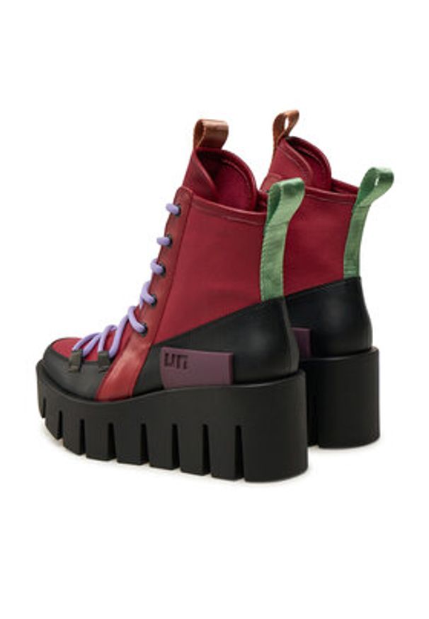 United Nude Botki Grip Explorer Lo 1088282654 Czerwony. Kolor: czerwony. Materiał: materiał