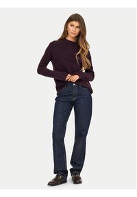 only - ONLY Sweter Camilla 15277080 Fioletowy Regular Fit. Kolor: fioletowy. Materiał: syntetyk