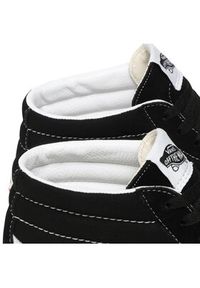 Vans Sneakersy Sk8-Mid Reissue VN0A391F6BT1 Czarny. Kolor: czarny. Materiał: zamsz, skóra. Model: Vans SK8