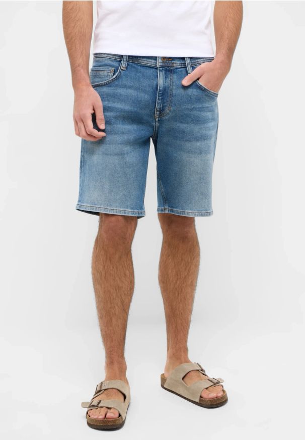 Męskie szorty Mustang Style Denver Shorts Denim Blue 1016454 5000 584. Materiał: denim