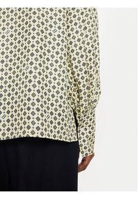 TOMMY HILFIGER - Tommy Hilfiger Bluzka WW0WW42294 Żółty Relaxed Fit. Kolor: żółty. Materiał: wiskoza #2