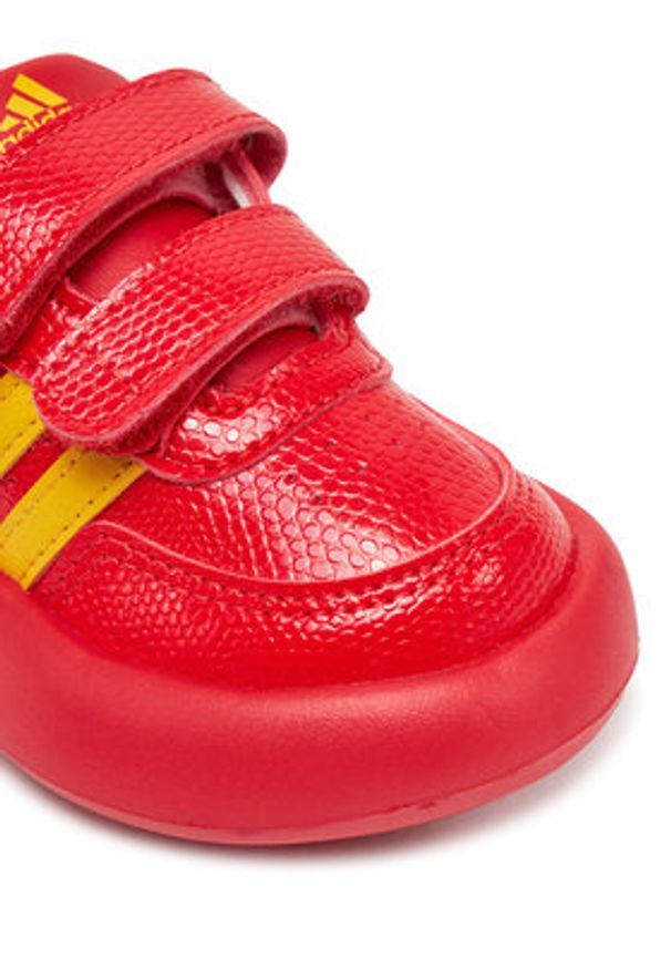 Adidas - adidas Sneakersy Disney Breaknet 2.0 JH9235 Czerwony. Kolor: czerwony. Materiał: skóra. Wzór: motyw z bajki