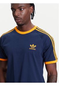 Adidas - adidas T-Shirt adicolor Classics 3-Stripes KA0472 Granatowy Slim Fit. Kolor: niebieski. Materiał: bawełna #3