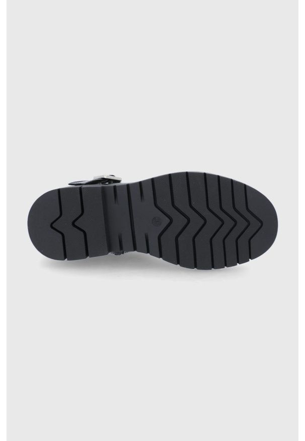 Levi's® - Levi's Botki dziecięce kolor czarny. Okazja: na spotkanie biznesowe. Nosek buta: okrągły. Kolor: czarny. Materiał: guma, włókno. Styl: biznesowy