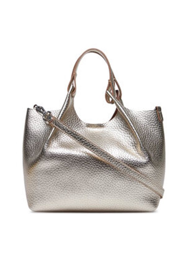 Gianni Chiarini Torebka Dua BS 9719 RNGDBL Złoty. Kolor: złoty. Materiał: skórzane