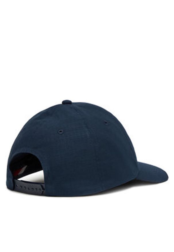 Tommy Jeans Czapka z daszkiem Tjm Crest Cap AM0AM13286 Granatowy. Kolor: niebieski. Materiał: bawełna, materiał