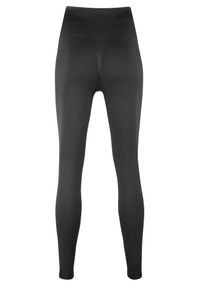 BESHAPED - Legginsy fitness damskie Beshaped Shape Up modelujące. Kolor: czarny. Materiał: nylon. Sport: fitness