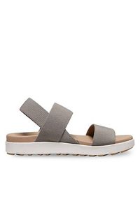 keen - Keen Sandały Elle Backstrap 1027160 Beżowy. Kolor: beżowy. Materiał: materiał #2