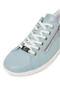 Remonte Półbuty D1E03-13 Niebieski. Kolor: niebieski. Materiał: skóra #4