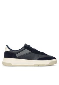 BOSS Sneakersy Baltimore 50548705 Niebieski. Kolor: niebieski. Materiał: skóra