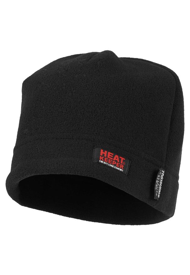 HEAT KEEPER - Czapka termoaktywna Heat Keeper Thinsulate/Fleece. Kolor: czarny. Sezon: zima. Styl: sportowy