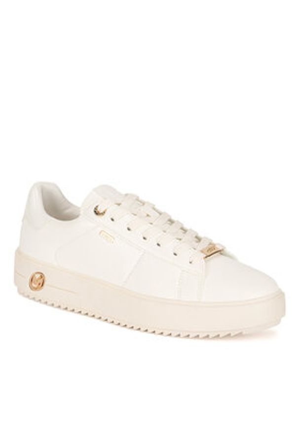 MEXX Sneakersy MI001010043W Biały. Kolor: biały. Materiał: skóra