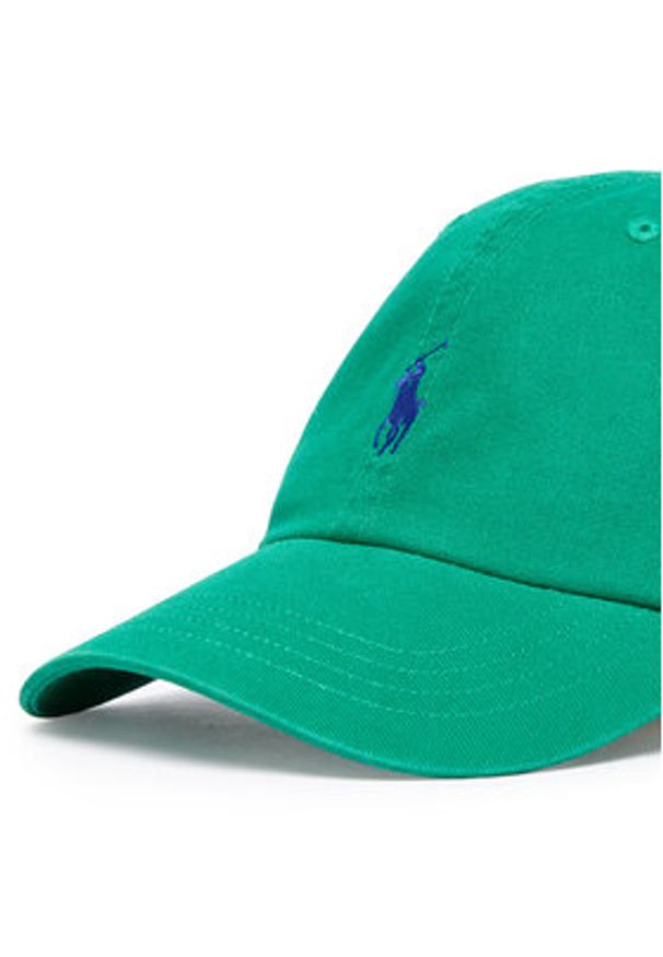 Polo Ralph Lauren Czapka z daszkiem 211912843002 Zielony. Kolor: zielony. Materiał: bawełna