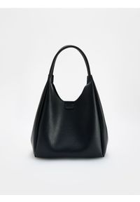 Reserved - Torebka hobo - czarny. Kolor: czarny. Materiał: skórzane #1