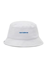 New Balance Kapelusz Bucket LAH21108WT Biały. Kolor: biały. Materiał: materiał #5