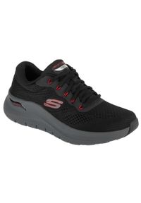 skechers - Buty sportowe Sneakersy męskie, Arch Fit 2.0 - The Keep. Kolor: czarny. Sport: turystyka piesza