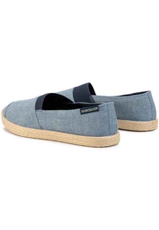 Quiksilver Espadryle AQYS700053 Niebieski. Kolor: niebieski. Materiał: materiał