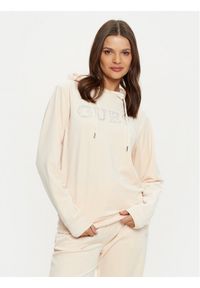 Guess Bluza V4RQ25 KBXI2 Écru Regular Fit. Materiał: syntetyk #1